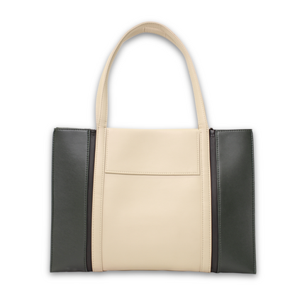 VANILLA MOUSSE X GREEN PANELS