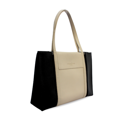 VANILLA MOUSSE X BLACK PANELS