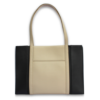 VANILLA MOUSSE X BLACK PANELS